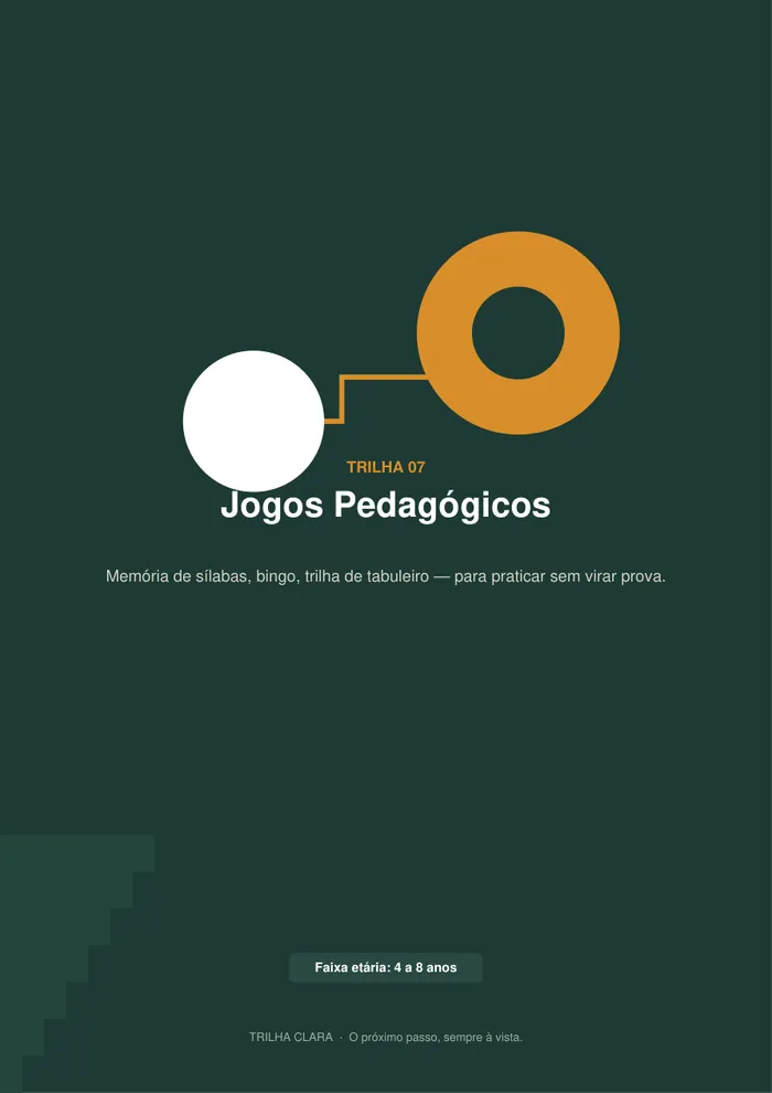 Jogos Pedagógicos — página real